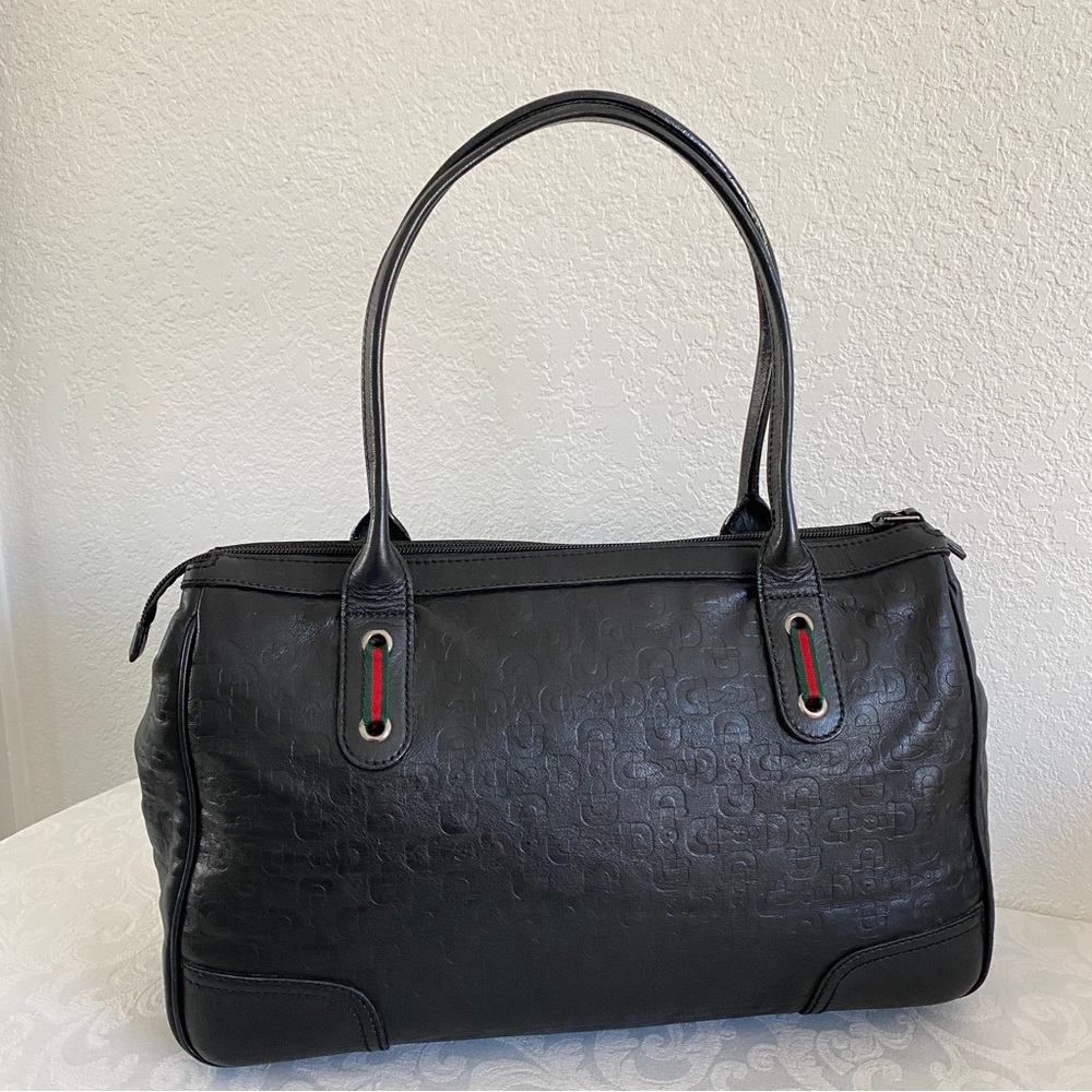 Gucci Black GG Princy Shoulder Bag